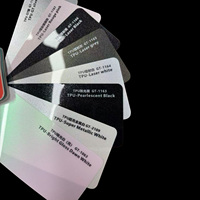 Film de protection de carrosserie (PPF) en TPU brillant, gris, rose, bleu, satiné, mat, métallisé, nacré, application humide, pour changement de couleur de carrosserie, 7,5 mil