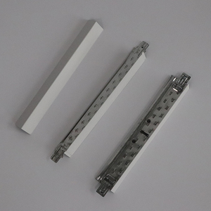 Composants de grille de <span class=keywords><strong>plafond</strong></span> moderne en acier en forme de T de haute qualité avec panneau de gypse peint essentiel en métal - Product Image 3