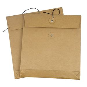 Custom Offset Printing A4 Fancy Paper Kraft Paper Cardboard Shipping Envelopes for Clothing - Product Image 1