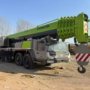 Zoomlion Heavy Industry 220 Ton Yom 6 Electric Control Mobile Second Hand Tower Used Truck Mounted Crane With 61M Boom