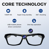 Caméra de sport d'extérieur 4K Ultra HD intégrée à des lunettes de soleil |   Lunettes intelligentes multifonctionnelles pour le cyclisme, la randonnée et le vlogging