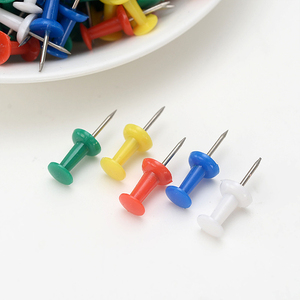 En gros 35pcs Par Boîte Couleurs Assorties En Acier Point Punaises pour Fixer Des Cartes - Product Image 6