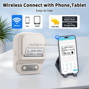 Chi Phí Thấp Máy In Nhiệt 58Mm Cầm Tay Pocket Xách Tay T Áo Sơ Mi Nhận Mã Vạch Giá Nhãn Dán BT Không Dây Mini impresora - Product Image 2