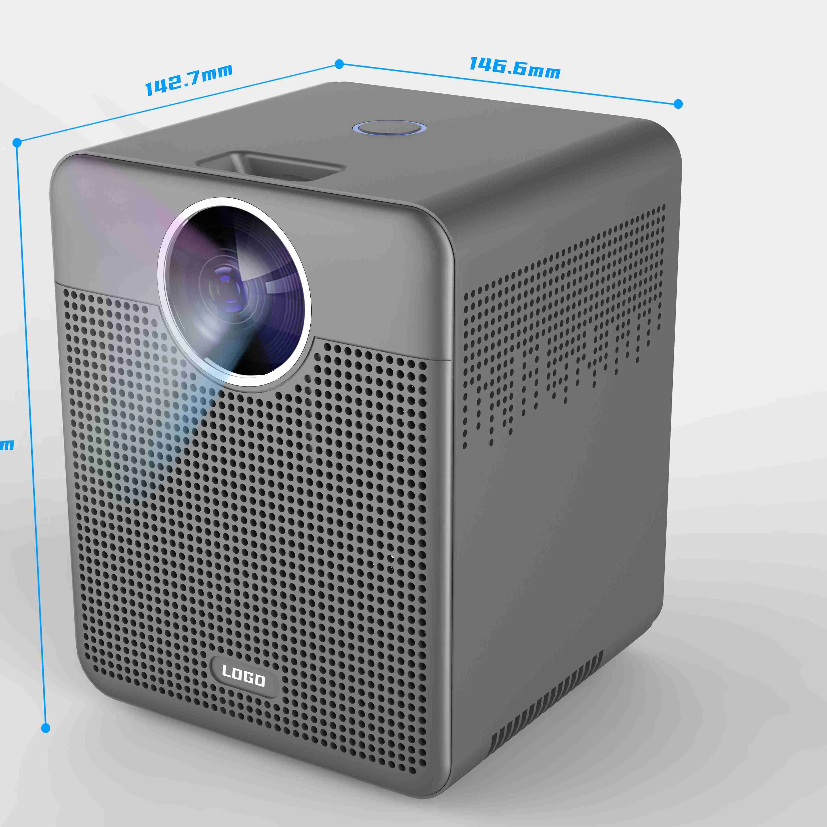 4k Mini-Projektor Heimkino Langlebiger tragbarer Smart Full HD Home Günstiger Bildschirm Kleiner Laserlicht projektor