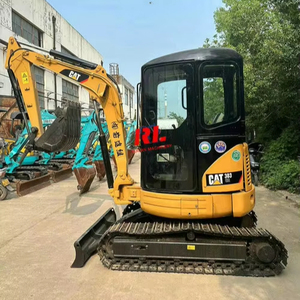 Excavatrice d'occasion Cat 303, mini-excavatrice sur chenilles, 3 tonnes, 95% neuve, à vendre à prix réduit - Product Image 3