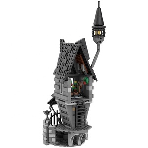 PANDAS Jack's House 766 Uds CELEBRACIÓN DE Halloween modelo de bloques de construcción conjunto juguete de construcción de vacaciones para regalo de decoración de fiesta - Product Image 4