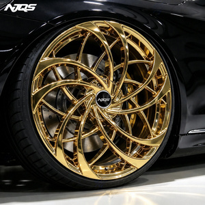 ล้อแม็กซ์ NJQS ฟอร์จ พรีเมียม โกลด์ โครม ขนาด <span class=keywords><strong>18</strong></span> 20 22 24 นิ้ว 5x114.3 6x139.7 35 มม. สำหรับรถ SUV ซีดาน และรถกระบะ - Product Image 2