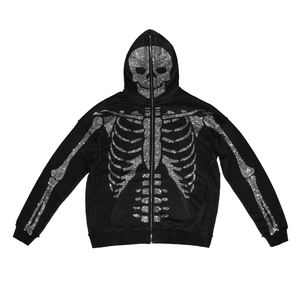 up the face zipper jacket