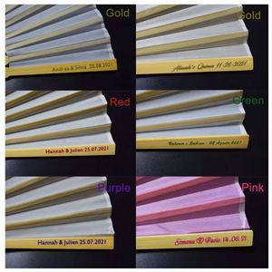 Abanicos Plegables Japoneses y Chinos Vintage para Bodas, Fiestas de Verano, Baile, Arte Folclórico Tallado, Personalizables, Regalos Empresariales - Product Image 3