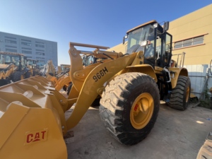 Used Caterpillar <b>CAT</b> 966H <b>Wheel</b> Loader Original <b>CAT</b> C11 Engine Good Condition Front Loader Construction Machinery In Stock. - Product Image 1