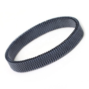 <span class=keywords><strong>Bracelet</strong></span> élastique en <span class=keywords><strong>maille</strong></span> extensible, couleur personnalisée, vente en gros, en acier inoxydable, 316L - Product Image 2