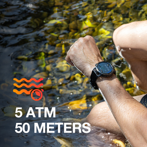 <span class=keywords><strong>YAC</strong></span> W1 Pro GPS con Mappe Offline, Impermeabile 5ATM IP68, 100+ Modalità Sportive, Golf, Nuoto, Compatibile iOS/Android, Smartwatch da Uomo - Product Image 4