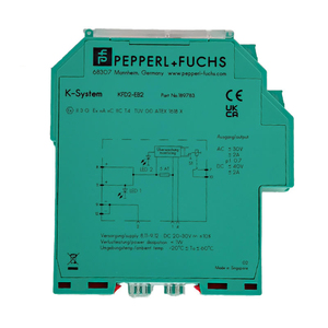 P+F KFD2-EB2 โมดูลจ่ายไฟ, แหล่งจ่ายไฟแบบราง 24V, เอาต์พุต ≤4A, ฟิวส์แบบเปลี่ยนได้, รีเลย์ป้องกันข้อบกพร่อง NO/NC, 20-30V - Product Image 6