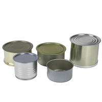Boîtes de conserve métalliques vides en gros, boîtes de conserve de qualité alimentaire, boîtes de conserve vides