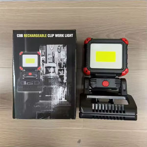 Mini LED USB rechargeable magnetic handheld work <b>light</b> with <b>clip</b> 3 <b>light</b> mode flood <b>light</b> portable - Product Image 3