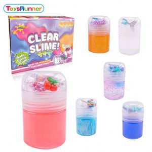 Slime sensoriel doux à séchage à l'air, lumineux, transparent, avec moules, jouets pour enfants, grand format, slime médical pour adultes et enfants - Product Image 2