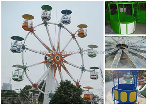 Manèges d'attraction foraine de haute qualité en provenance de Chine Fabricant <span class=keywords><strong>Cabine</strong></span> 30 mètres Grande roue à vendre - Product Image 5