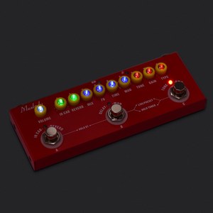 Muslady CUBE BABY <span class=keywords><strong>Pedal</strong></span> <span class=keywords><strong>de</strong></span> efectos combinados <span class=keywords><strong>de</strong></span> guitarra eléctrica multifuncional portátil Batería incorporada con grabación <span class=keywords><strong>de</strong></span> teléfono - Product Image 6