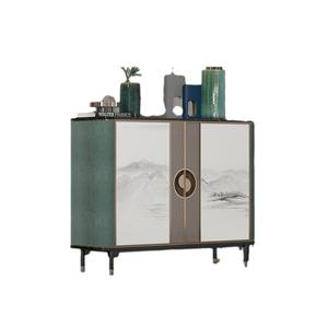 Nuevo estilo chino ligero estilo <span class=keywords><strong>de</strong></span> lujo entrada gabinete puerta pasillo gabinete sala <span class=keywords><strong>de</strong></span> estar Zen pintado a mano losa <span class=keywords><strong>de</strong></span> roca gabinete <span class=keywords><strong>de</strong></span> comedor - Product Image 2