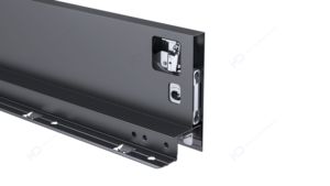 Mềm đóng im lặng giảm xóc siêu mỏng ngăn kéo hộp đồ nội thất tủ kim loại lưu trữ Ngăn kéo trượt đường sắt - Product Image 5