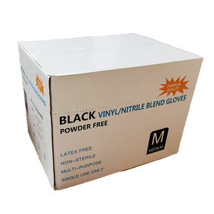 Bán Buôn <span class=keywords><strong>Wally</strong></span> Cấp Thực Phẩm Hỗn Hợp Găng Tay Nitrile Găng Tay 100 cái/hộp Màu Đen Bột Miễn Phí Hình Xăm Găng Tay Chống Cắt Nhựa Miễn Phí Mẫu - Product Image 1