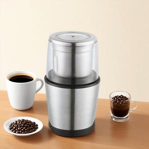 <span class=keywords><strong>Molinillo</strong></span> Eléctrico Automático <span class=keywords><strong>de</strong></span> Acero Inoxidable para Café y Especias con Soporte en Francés para Uso Doméstico - Product Image 4