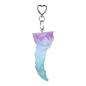 Großhandel Flüssigsilikon-<span class=keywords><strong>Dildo</strong></span>-Schlüsselanhänger Penis-Anhänger für Geschenke OEM ODM Modischer Sexy Schlüsselring - Product Image 3