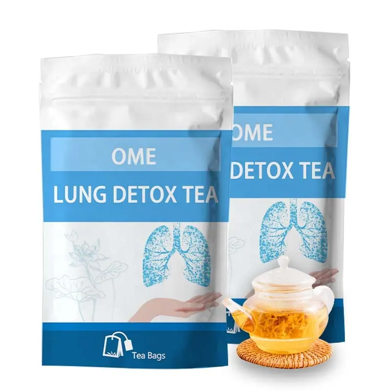 Thé naturel pour renforcer l'immunité pour prévenir les virus du rhume Thé Lotus Qingfei 5 paquets/boîte