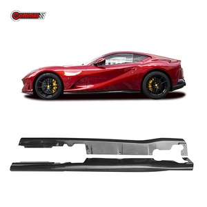 ชุดแต่งสเกิร์ตข้างรถยนต์คาร์บอนไฟเบอร์แห้งแบบ OEM ยี่ห้อดัง สำหรับ Ferrari 812 - Product Image 4