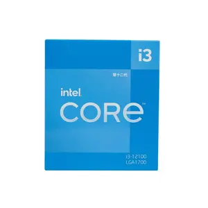 Intel CorePentiumプロセッサーデスクトップI3-12100世代4コア8スレッド4.1CPUチップ