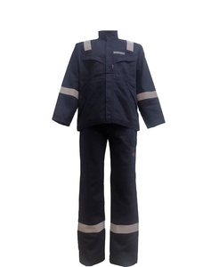 Salopette noire anti-statique ignifuge salopette de sécurité réfléchissante vêtements Frc - Product Image 1