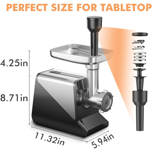 Picadora de Carne Multifuncional para Cocina, Máquina Cortadora de Alimentos Automática, Venta al Por Mayor - Product Image 3