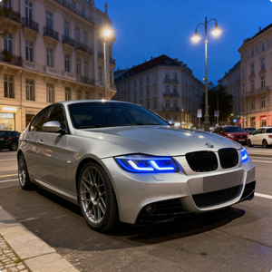 Pour Série 3 E90 Phares à <span class=keywords><strong>LED</strong></span> 2005-2012 320i 318i 330i DRL Projecteur Plug-and-Play 6000K 8000 Lumens Nouveaux Accessoires de Voiture - Product Image 5