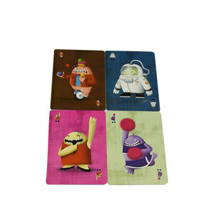 Papier Disneybingo personnalisé effaçable à sec Cartes flash de haute qualité Cartes flash de <span class=keywords><strong>poker</strong></span> vierges pour enfants, côté droit et gauche du cerveau - Product Image 2