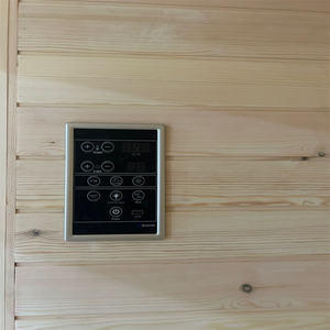 ساونا خشبية فردية حديثة التصميم للبيع بالجملة، غرفة بخار مريحة للاستخدام التجاري، ساونا شخصية خارجية مسبقة الصنع تعمل بالكهرباء - Product Image 4