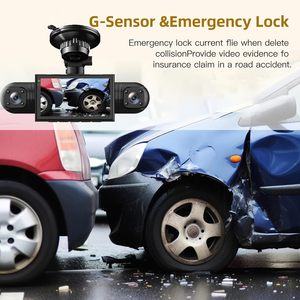 Sản Phẩm Mới 4 Máy Ảnh Kỹ Thuật Số Xe Dash Cam Đường Giao Thông Ghi Âm 1080P <span class=keywords><strong>360</strong></span> Độ An Ninh Video Ghi Âm - Product Image 3