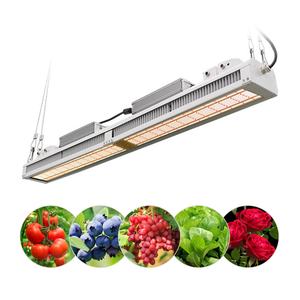 Barras de Luz LED de Cultivo de 1200W, Duraderas e Impermeables, de 1M, para Cultivo Hidropónico en Invernadero, Cultivo Interior de Plantas y Agricultura Vertical - Product Image 5