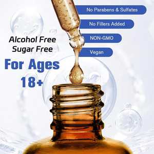 OEM Meilleur Mélange 10 en 1 avec Algues Marines, Moringa, Curcuma, Huile <span class=keywords><strong>de</strong></span> Nigelle, <span class=keywords><strong>Origan</strong></span>, Ashwagandha, Gouttes Liquides Amères <span class=keywords><strong>de</strong></span> Corossol 60ml - Product Image 3