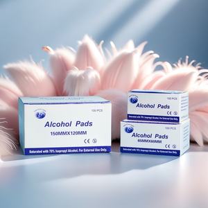 Bantalan persiapan alkohol isopropil 70% ramah Eo & penyeka 3*6cm bantalan persiapan medis untuk pembersihan luka dan pertolongan pertama - Product Image 4