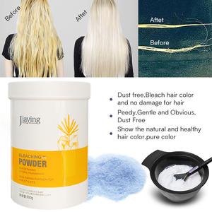 Crema Decolorante per Capelli Professionale a Base di Erbe, Livello 9, Alta Qualità, 500G, <span class=keywords><strong>Senza</strong></span> <span class=keywords><strong>Ammoniaca</strong></span>, Copre i Capelli Grigi - Product Image 2