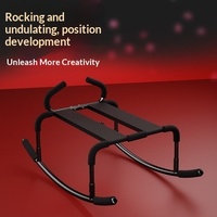 Fauteuil à bascule en acier pour adultes, idéal pour l'équitation - Utilisation multifonctionnelle pour couple