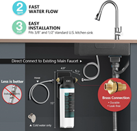 Filter air minum dapur dengan sertifikasi NSF diskon besar-besaran