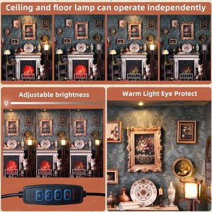 Innovazione First-to-market hamailion 3D <span class=keywords><strong>Puzzle</strong></span> in legno decorazione per la casa regalo fai da te cornice per foto <span class=keywords><strong>Puzzle</strong></span> con luce - Product Image 3