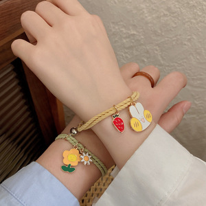 Braccialetti Magnetici Personalizzati <span class=keywords><strong>per</strong></span> Coppie con Motivi di Amicizia, Moda, Stella, Luna, Corda e Astronauta <span class=keywords><strong>per</strong></span> <span class=keywords><strong>San</strong></span> <span class=keywords><strong>Valentino</strong></span> - Product Image 6