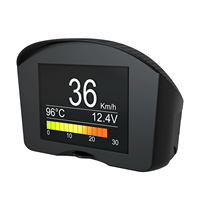 AUTOOL X50 Plus – compteur numérique intelligent OBD de voiture multifonction, alarme, jauge de température de l'eau, tension numérique, compteur de vitesse, affichage
