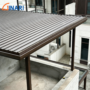 <span class=keywords><strong>Pergola</strong></span> et tonnelles bioclimatiques classiques de luxe en aluminium, manuelles/motorisées, <span class=keywords><strong>pour</strong></span> <span class=keywords><strong>jardin</strong></span> extérieur, 3x3m - Product Image 2