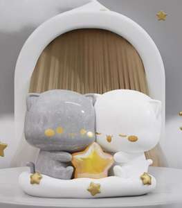 กล่องสุ่มตัวละครอนิเมะแมวพีชขายดี พร้อมพีชแสนน่ารักและกล่องสุ่มน่ารัก-วัสดุ PVC สำหรับเด็กผู้หญิง - Product Image 5