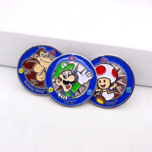 عملة تذكارية مخصصة للبيع بالجملة، عملة التحدي المعدنية بطلاء ذهبي وفضي عتيق، مقاس 3 أو 4 سم، مصنوعة من سبائك الحديد والزنك والنحاس الأصفر والنحاس كهدايا تذكارية - Product Image 3