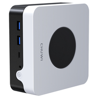 Mini PC Chuwi con Intel Core i3-1220P, 8GB, SSD de 256GB, Windows 11 Pro, Computadora de Escritorio Nuc para Oficina y Hogar, Compatible con Pantalla Dual 4K