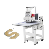 Numérique 9 12 15 aiguilles multi usage cap hat machine à coudre plate machines à broder à tête unique avec prix